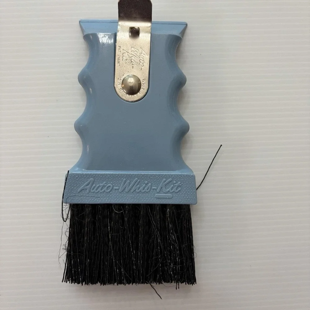 Vintage Auto-Whis-Kit 4-in-1 Tool Kit Scraper Bottle Opener Whisk Broom Coin Box